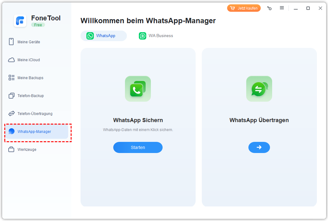 FoneTool iPhone to PC