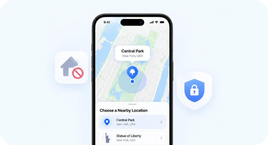 Keep Your Real Location Private