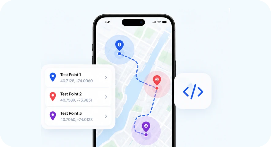 Test Location-Aware Apps & Routes