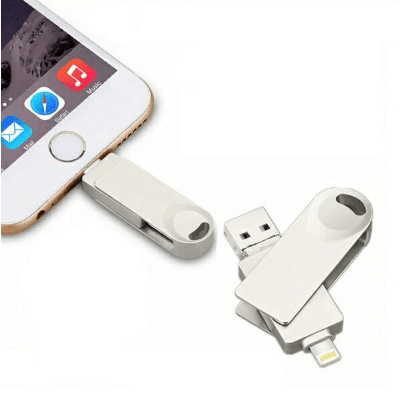 iPhoneをフラッシュドライブにバックアップ