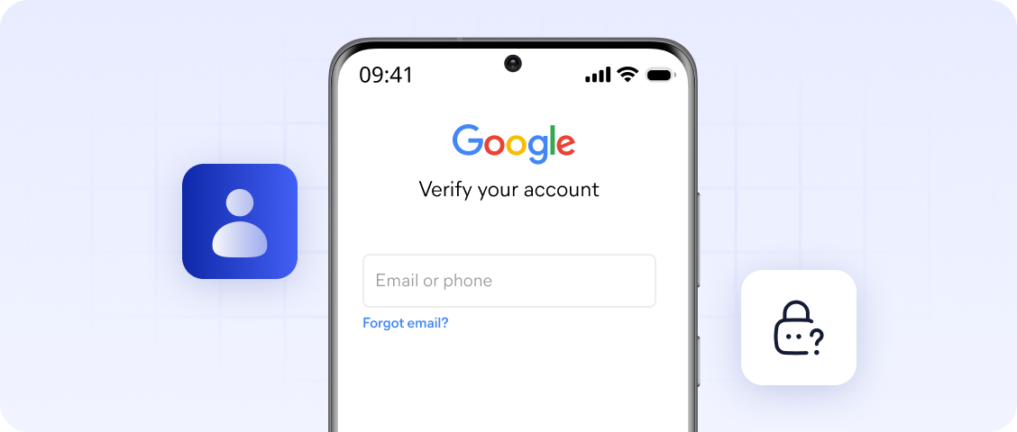 Forgot Google account