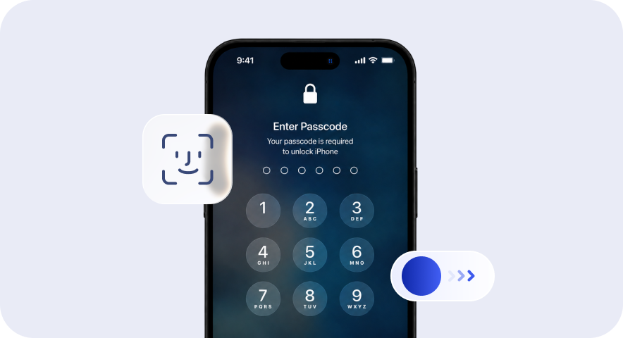 iPhone screen passcode