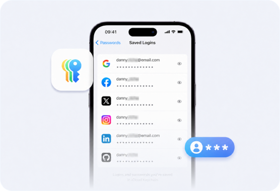 Saved app login results