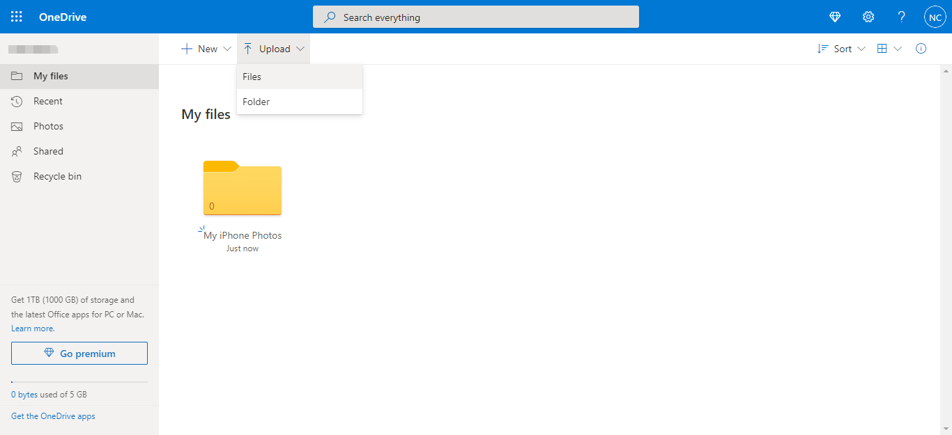 How to Upload Photos to OneDrive from iPhone in 3 Ways