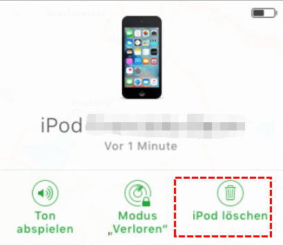 iPod löschen per iCloud