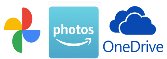 Amazon und OneDrive Fotos