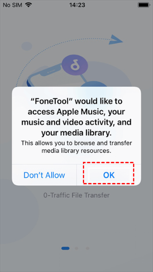 Run FoneTool for iOS