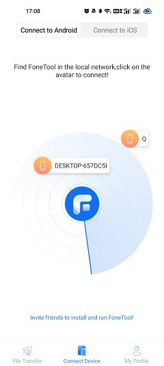 connect to ios