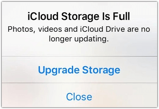 iCloud Storage Is Full