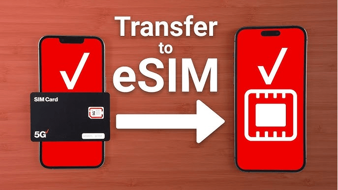transfer esim from iPhone to Pixel