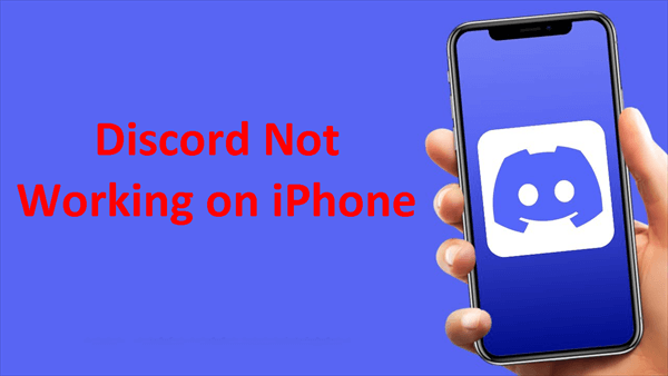 Discord не работает на iPhone