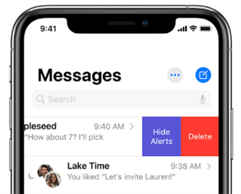 Delete blocked numbers from Messages
