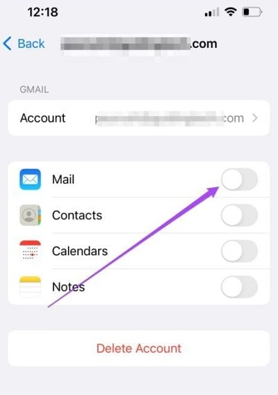  iOS mail notifications not working