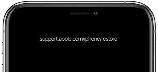 iphone stuck on support.apple.com/iphone/restore
