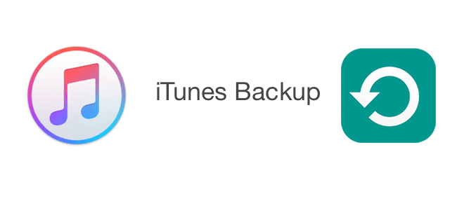 backup with itunes