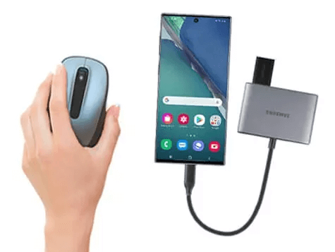 connect mouse and samsung