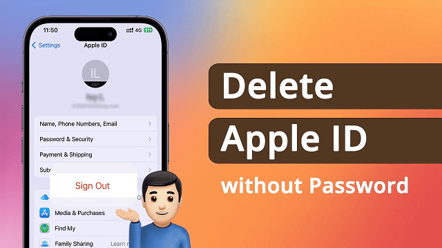 удалить Apple ID без пароля