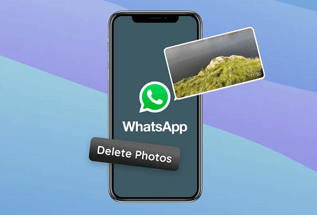 удалить фотографии WhatsApp на iPhone