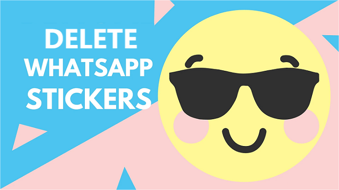 удалить стикер WhatsApp