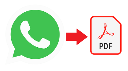 Export WhatsApp chat to PDF