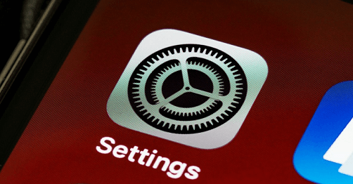 get settings icon back on iphone