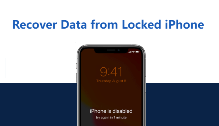 recover data from locked iPhone