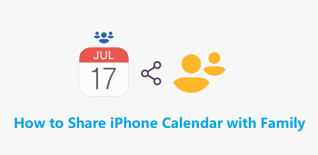 share iphone calendar with family