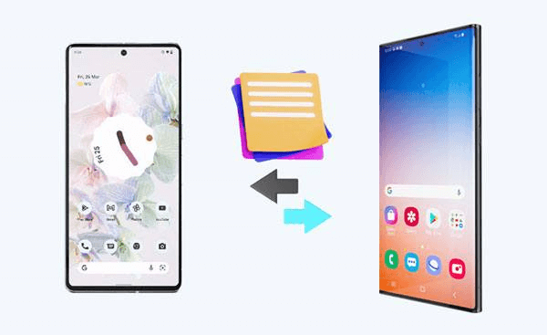 transfer notes from android to android