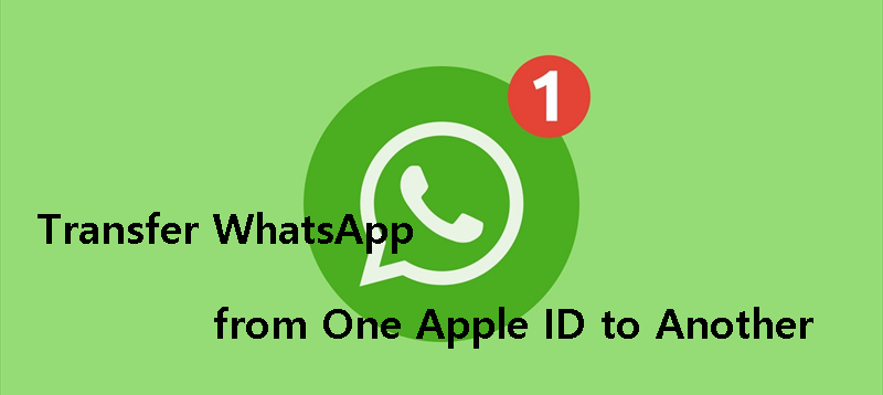 Transfer WhatsApp from one Apple ID to another