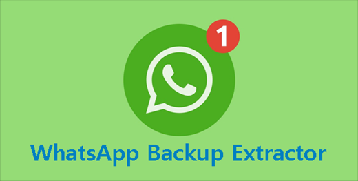 WhatsApp Backup Extractor