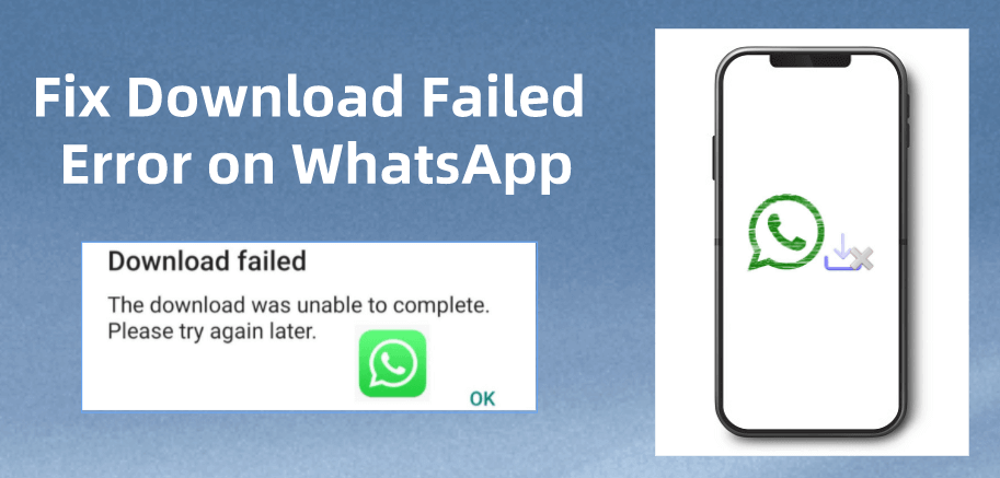 Загрузка WhatsApp не может быть завершена