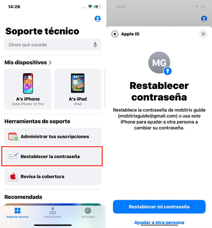 ¿Cómo recuperar o restablecer tu contraseña del Apple ID?