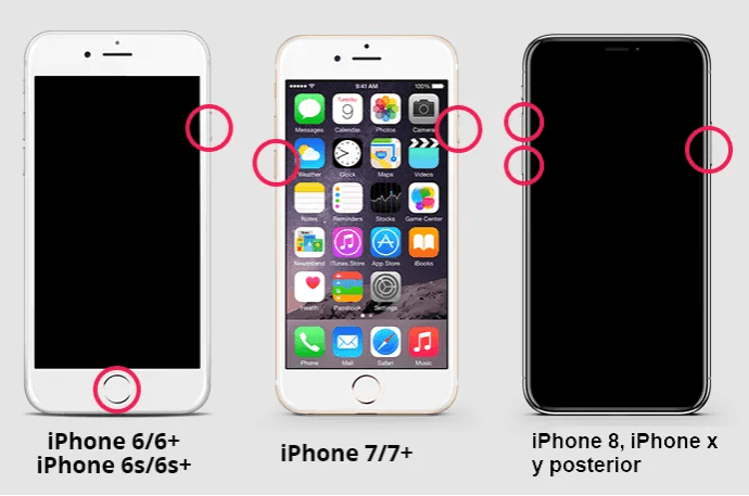 Reiniciar ambos iPhones si se traba la transferencia