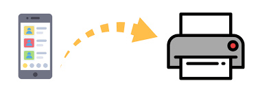 imprimer contacts iPhone