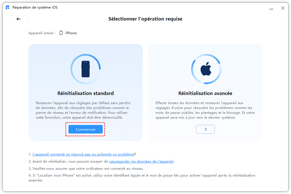 R INITIALISER IPHONE SANS PERDRE DONN ES visual data 5