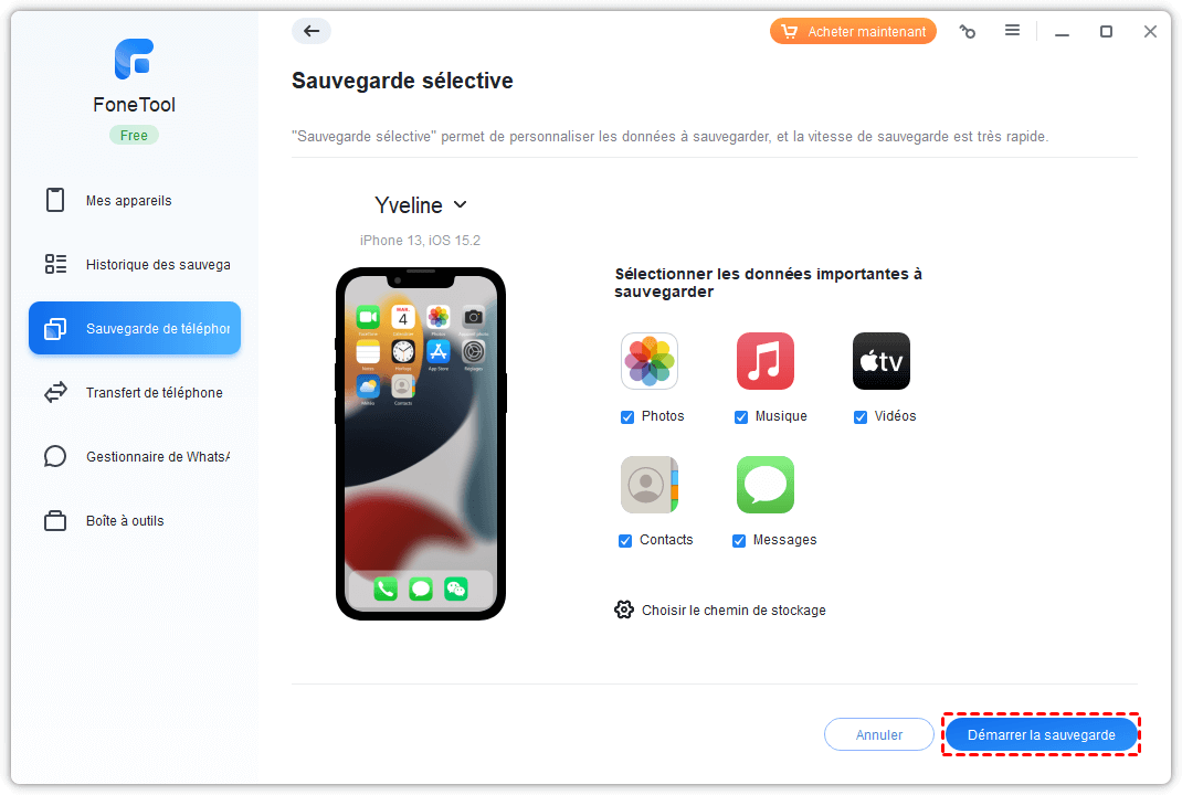 COMMENT TRANSFERER UN IPHONE A UN AUTRE visual data 3